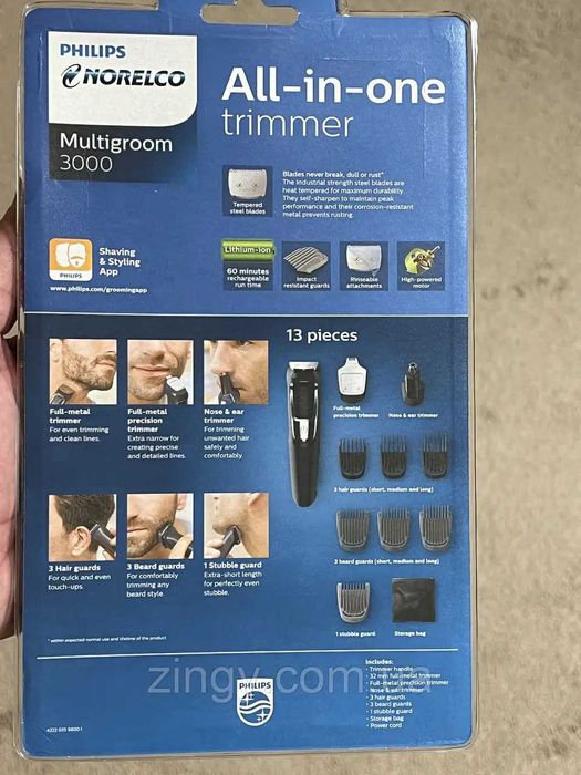 Триммер универсальный Philips Norelco Multigroom 3000 Оригинал из США