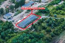 Склад 1330 м. кв. с ЖД веткой