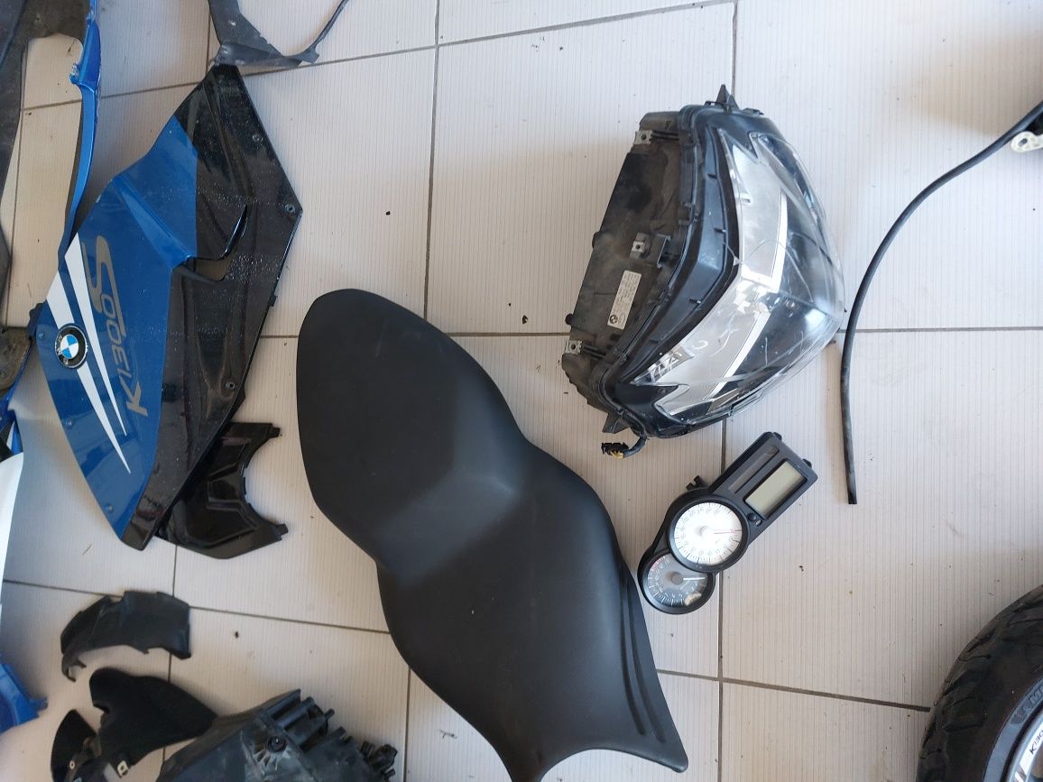 Silnik, chłodnica, owiewki, części bmw k1200 K1300