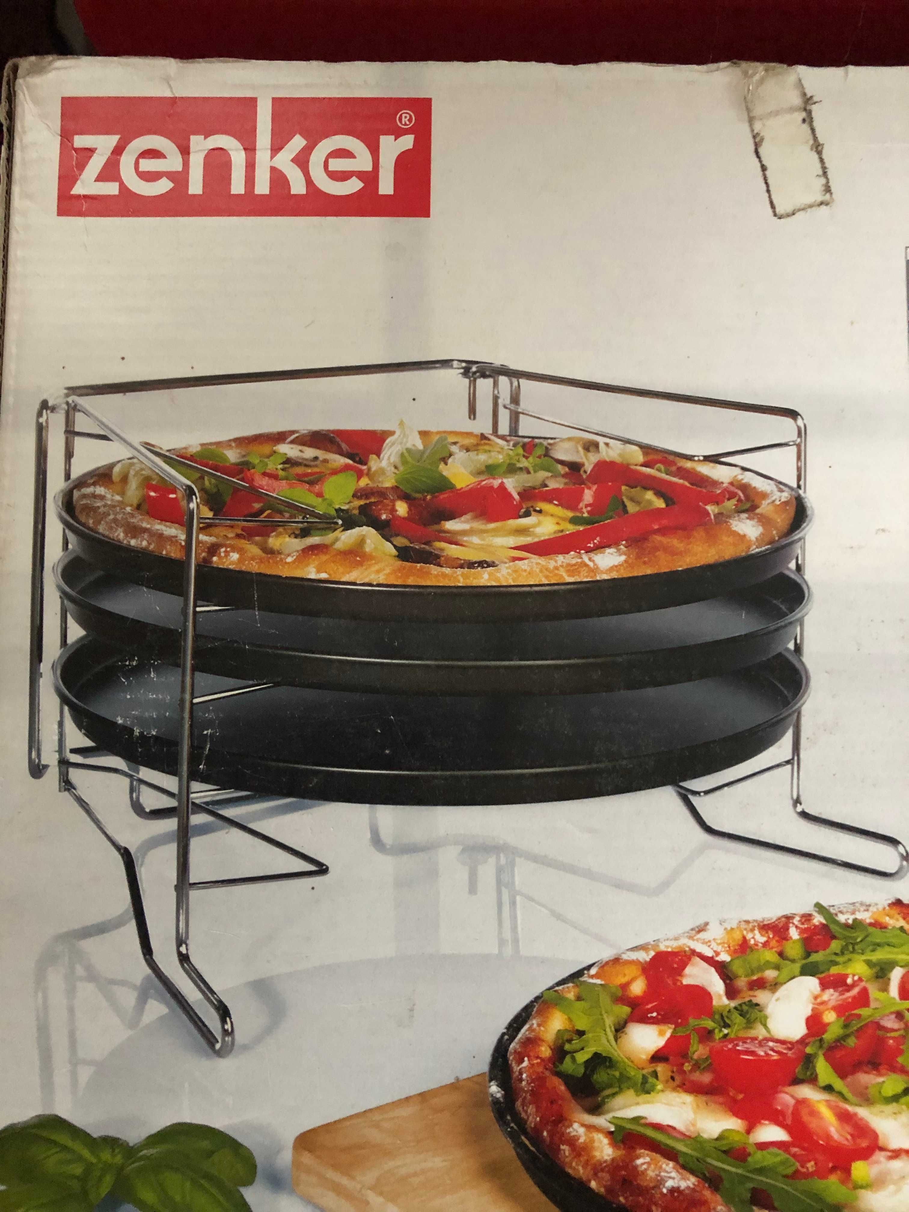 Zestaw Zenker do pieczenia pizzy w piekarniku (Made in Germany)
