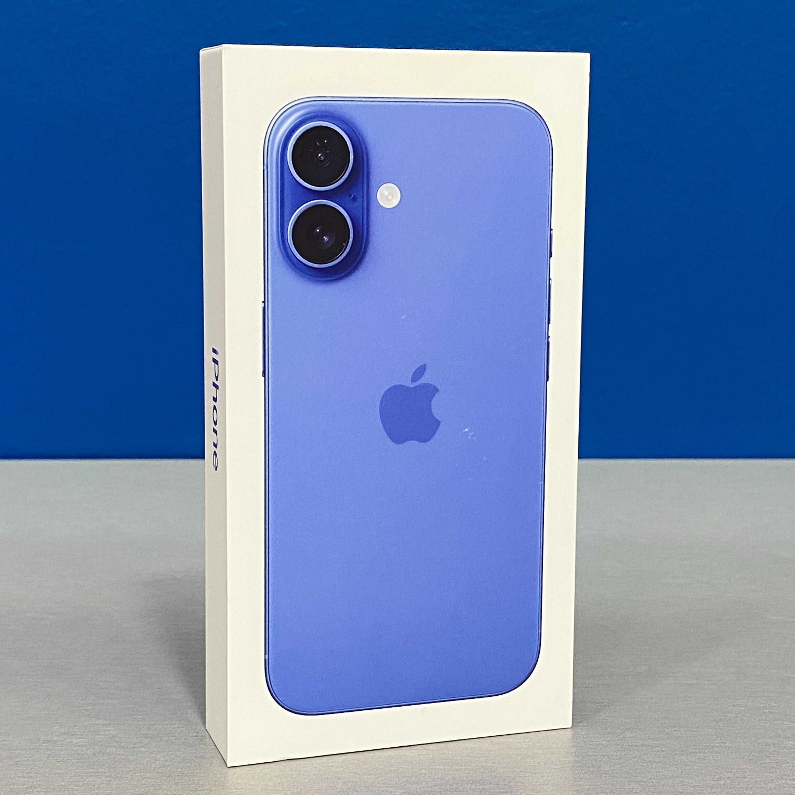 Apple iPhone 16 128GB (Ultramarine) - SELADO - 3 ANOS DE GARANTIA
