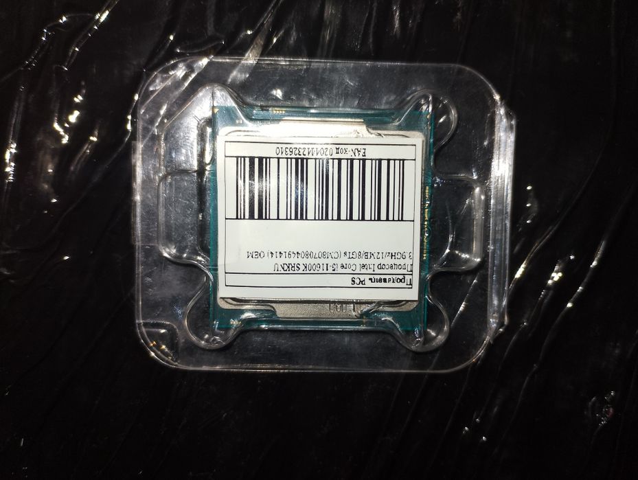 Процесор Intel Core i5 11600K на гаранті