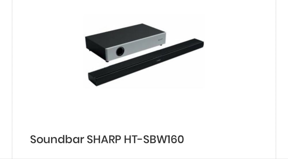 Soundbar SHARP HT-SBW160