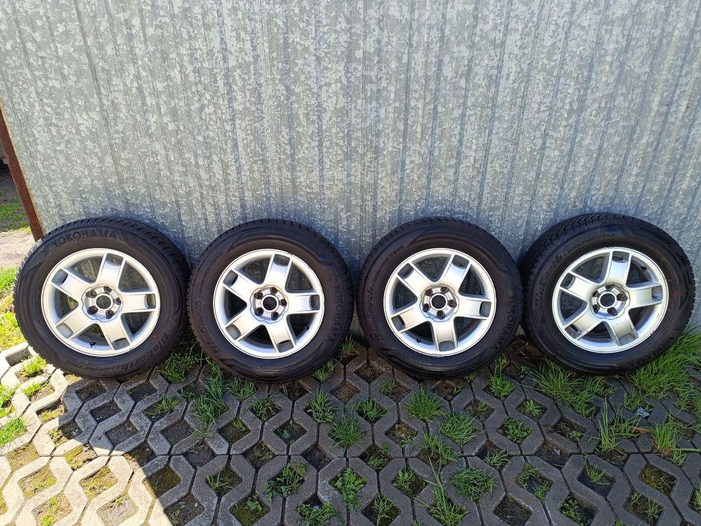 Koła, felgi aluminiowe, opony zimowe jak nowe. Seat Leon 1 (195/65R15)