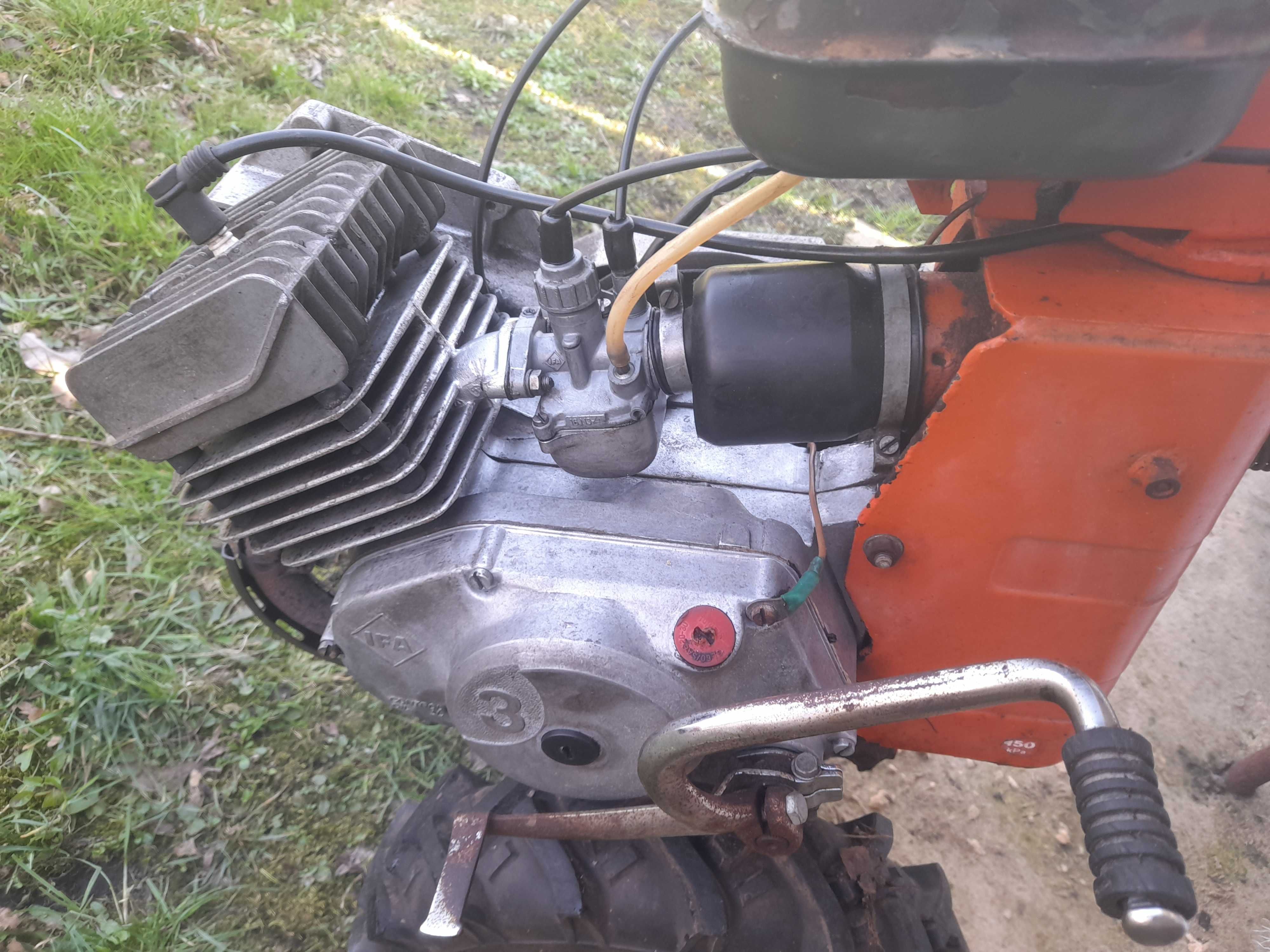 Dzik, traktorek fortschritt, simson, mf 70