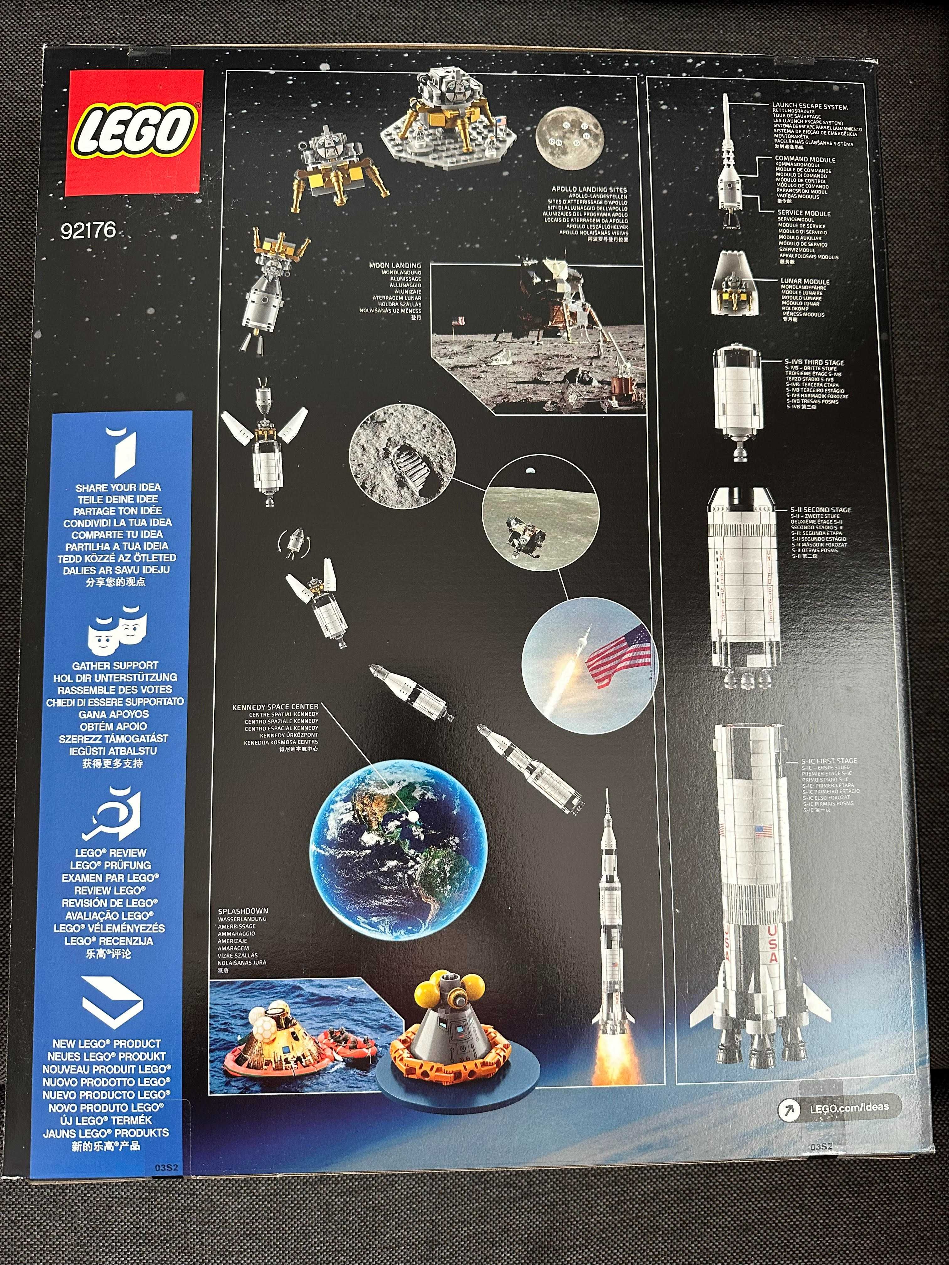 LEGO Ideas 92176 Rakieta NASA Apollo Saturn