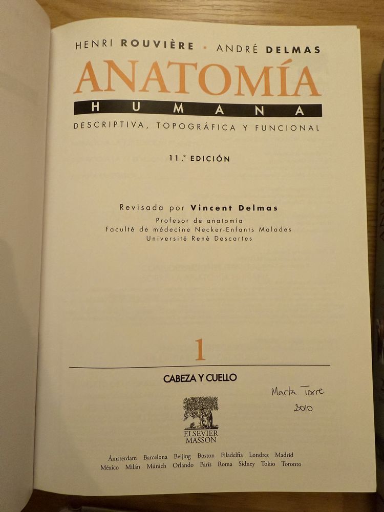 Anatomia Humana - Henri Rouvière
