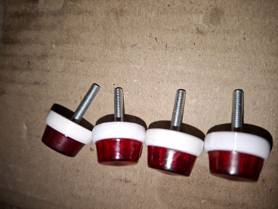 Mały odblask chlapacza rejestracji wsk shl wfm junak motorynka komar