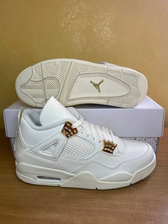 NoweButyDamskieJordan4RetroMetallicGold.43
