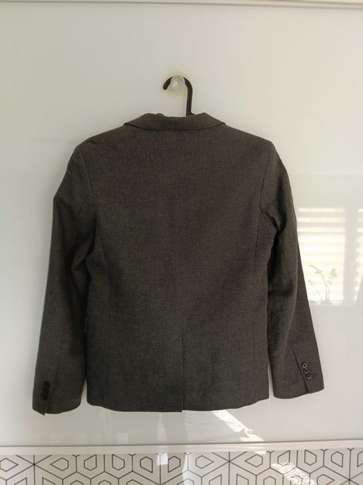 Grafitowa marynarka chłopięca H&M r.146