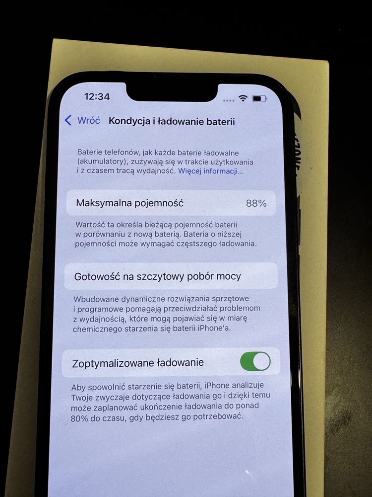 IPhone 13 128 GB bardzo dobry stan