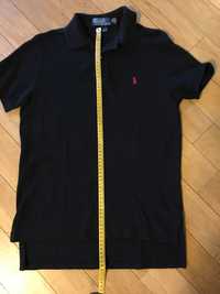 Koszulka polo Ralph Lauren, czarna, S, custom fit