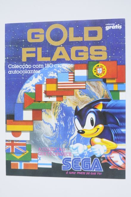 Caderneta de Cromos Gold Flags