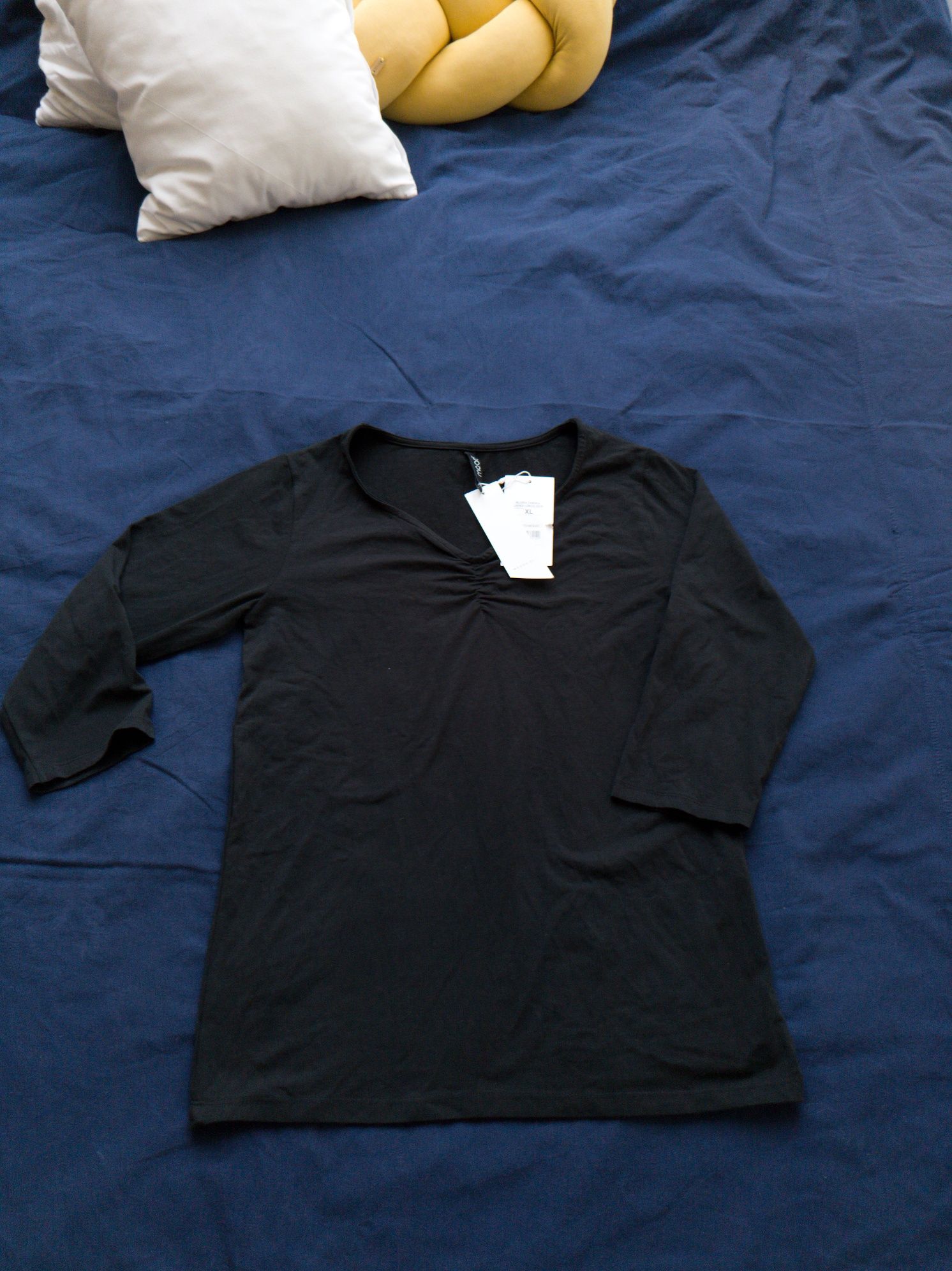 Bluzka damska czarna Moodo XL