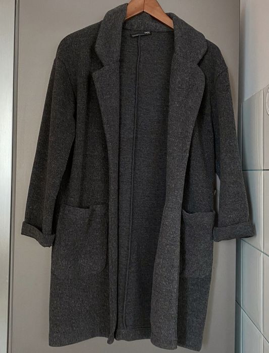 Kardigan płaszcz Zara S