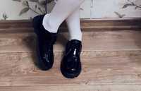 Черные лаковые туфли для девочки ТМ Evie shoes