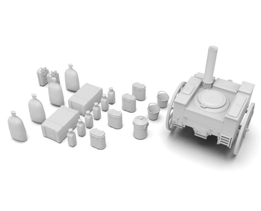 Збірна модель 1/35. Gulaschkanone, ICM 35415