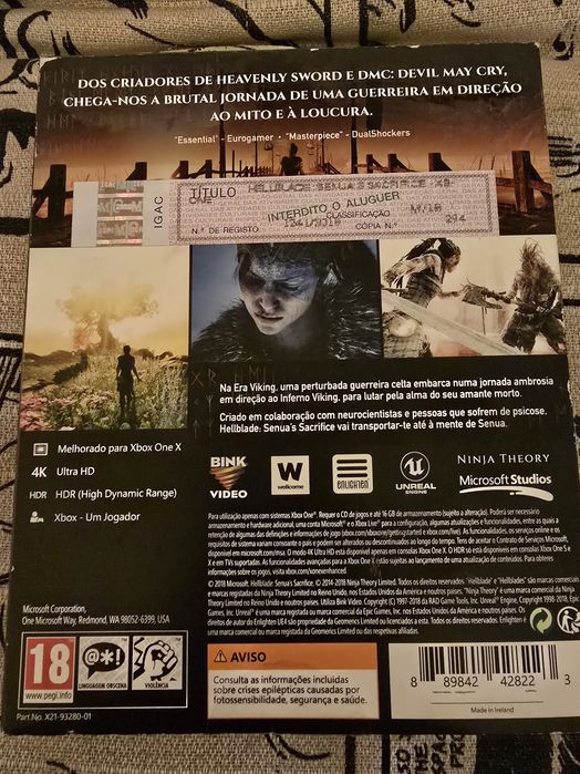 Hellblade: Senua's Sacrifice Xbox One / Series X – Impeccable64551255188610123