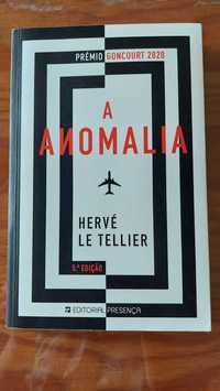 Livro "A anomalia" - Hervé Le Tellier PORTES INCLUÍDOS