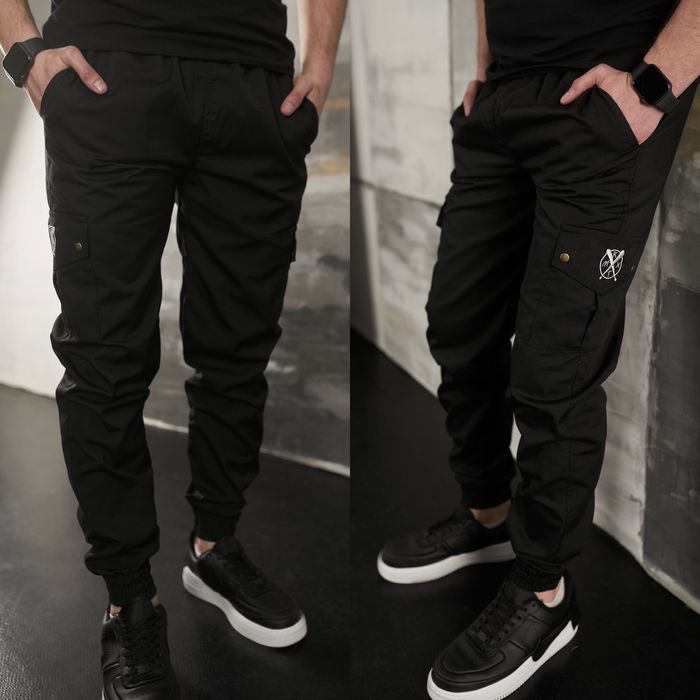ТОП ЯКІСТЬ! Чоловічі джогери на манжеті , карго брюки Rextim Criminal