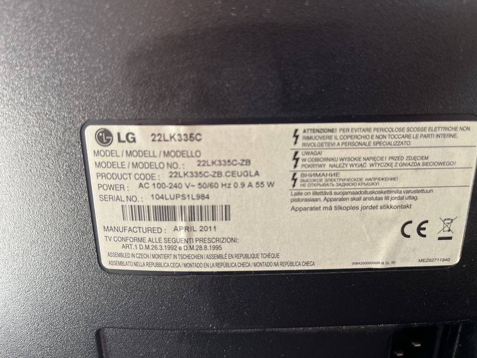 Televisão LCD 22 Polegadas