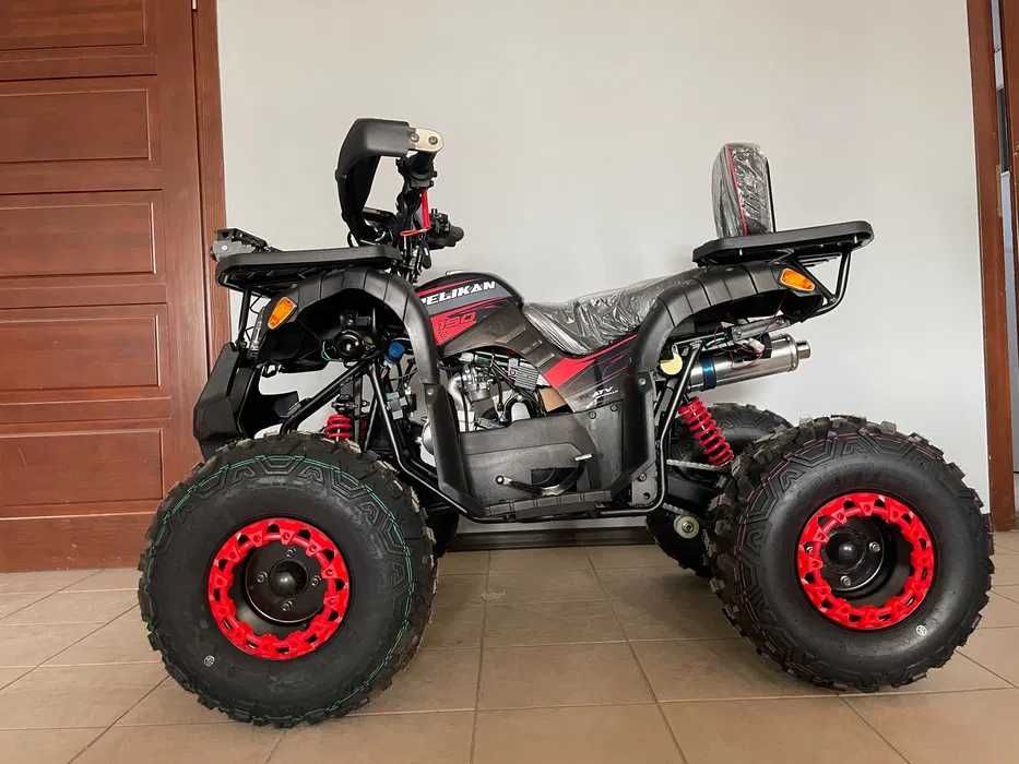 QUAD 150 cc Toronto Pro Hak Ledy Kierunkowskazy Raty Dostawa Duże Koła