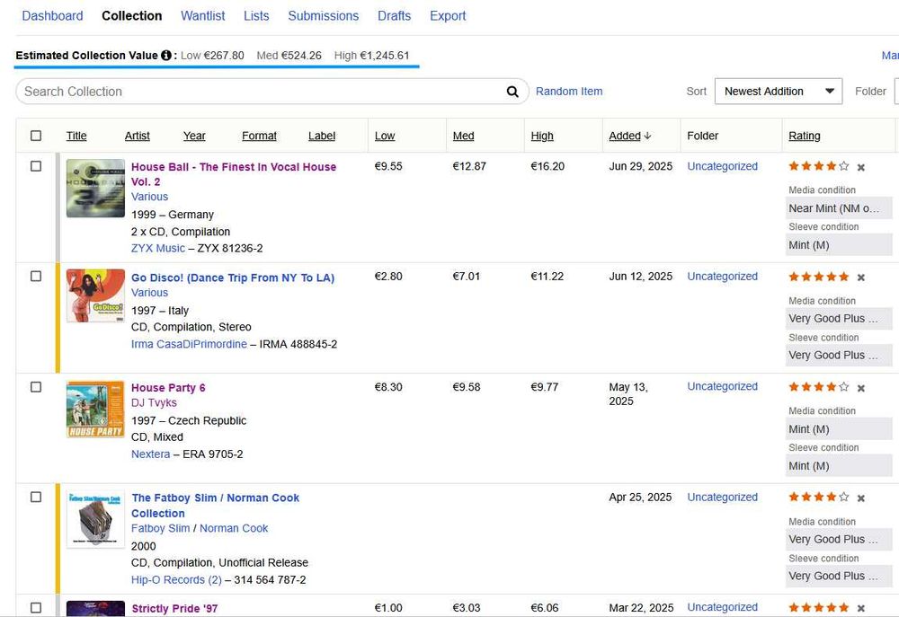 Класна колекція CD дисків