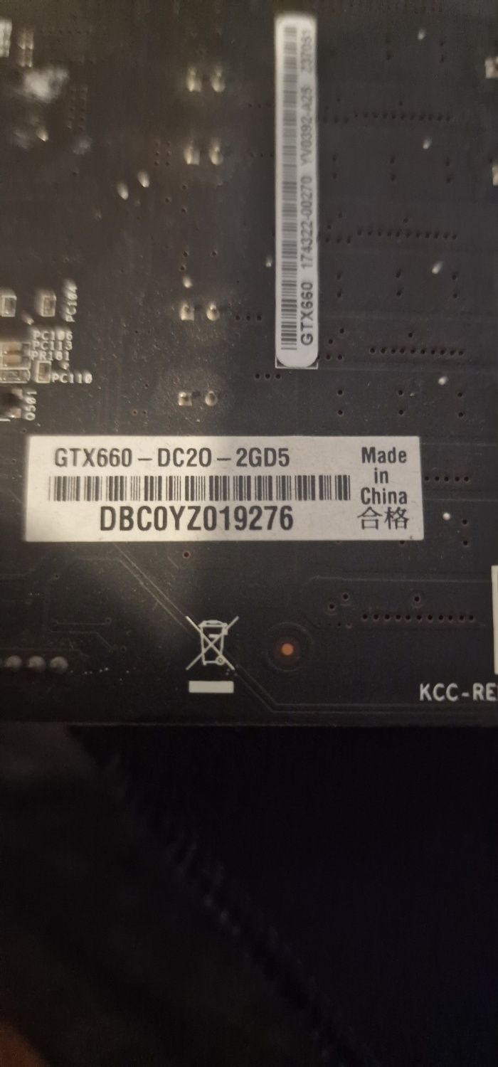 Karta graficzna gtx 660 2gb GDDR5