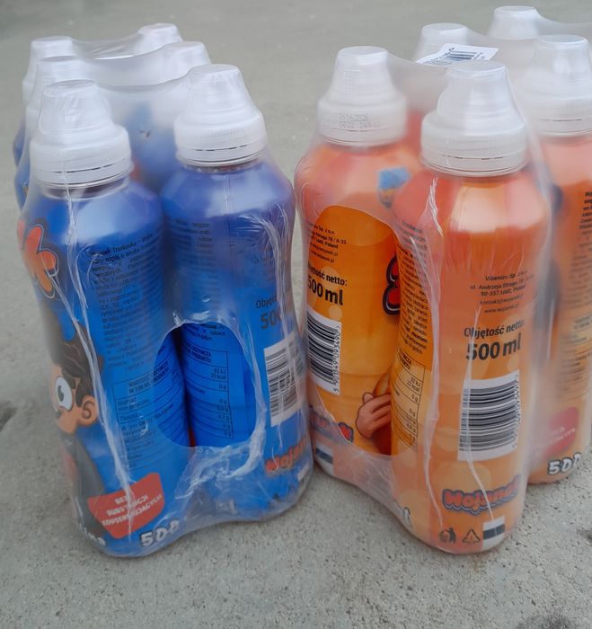 Zgrzewka 12 sztuk 2 smaki wojankow wojanki wojanek 500ml