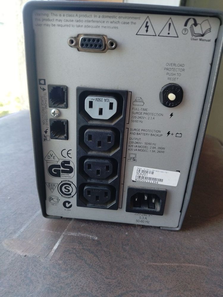 APC SMART-UPS SC 620 VA (SC620I). ИБП без акб