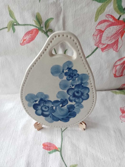 Podstawka deseczka Koło? Włocławek wzór kobalt fajna