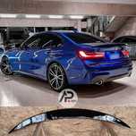 BMW Serie 3 G20 Aileron Spoiler Mala Mperformance Preto brilhante