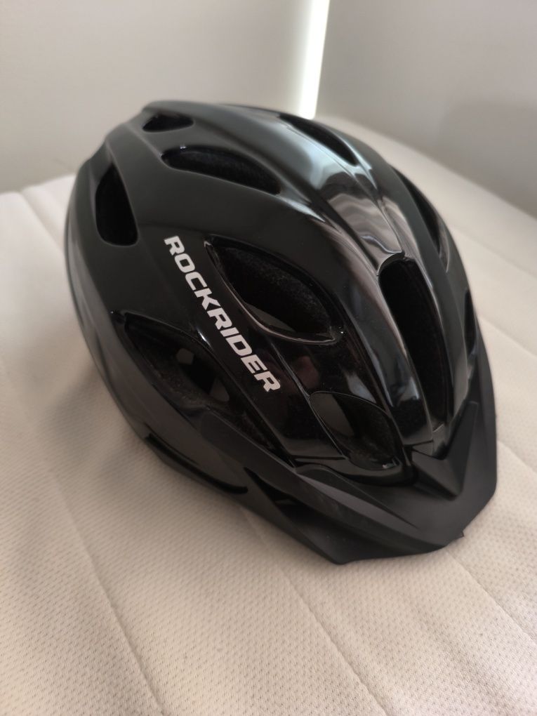 Bicicleta rockrider ST 520 sport trail + capacete+ cabo de segurança