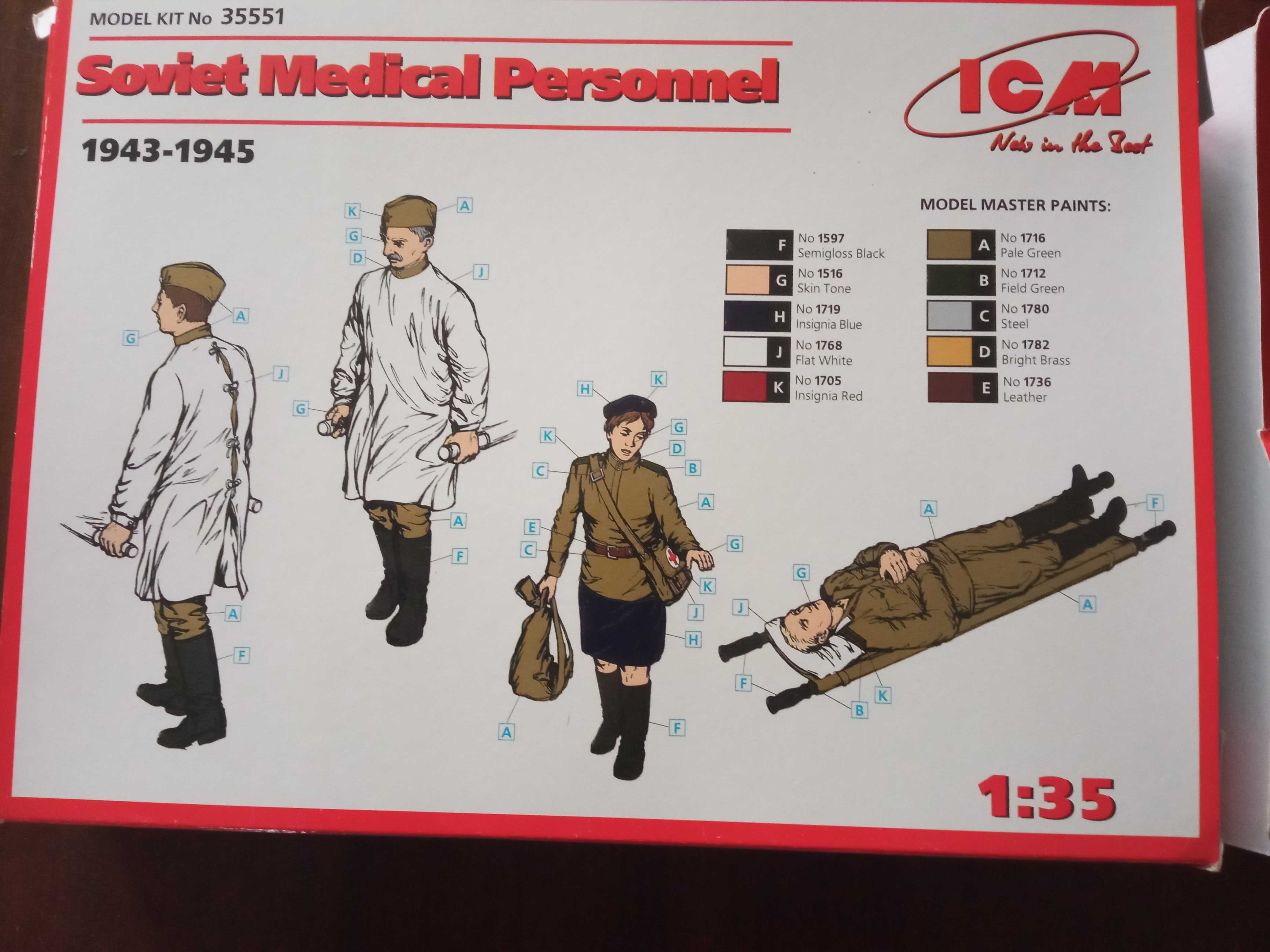 Soviet Medical Personnel 1943-45 - ICM 35551
