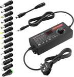 HNITPWR Uniwersalny zasilacz sieciowy regulowany adapter 14szt  3V-12V