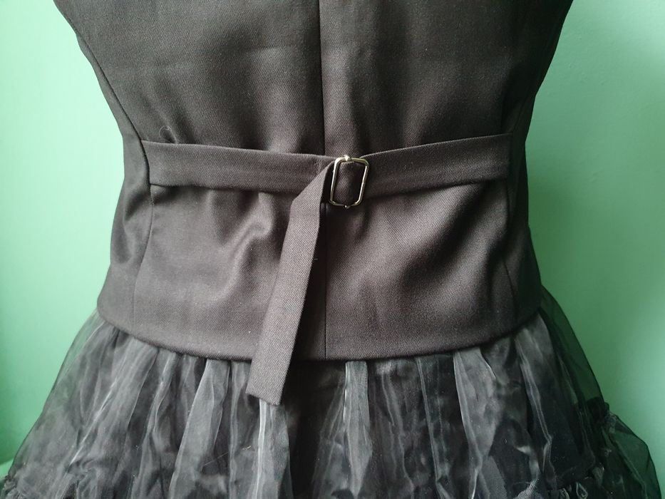 Kamizelka garniturowa Mephisto Skydance corpgoth dark academia