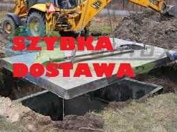 Zbiornik betonowy wodę szambo betonowe, kanał samochodowy piwniczka