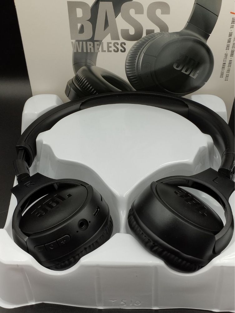 Безпровідні навушники JBL Tune 510 BT чорного кольору