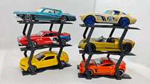 2X Expositor triplo carros 1/64 tipo elevador