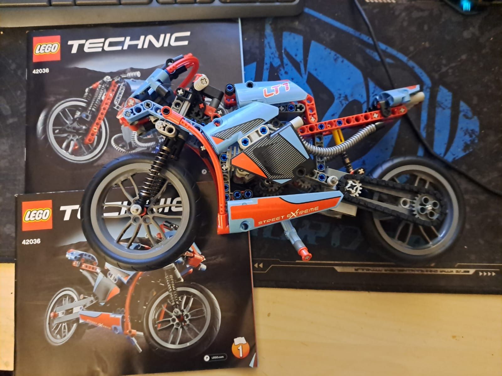 Lego Technic conjuntos Com manuais sem caixa