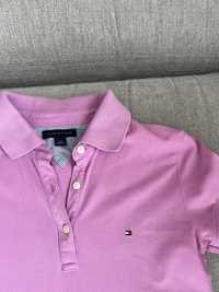 Polo Tommy Hilfiger fioletowe, S