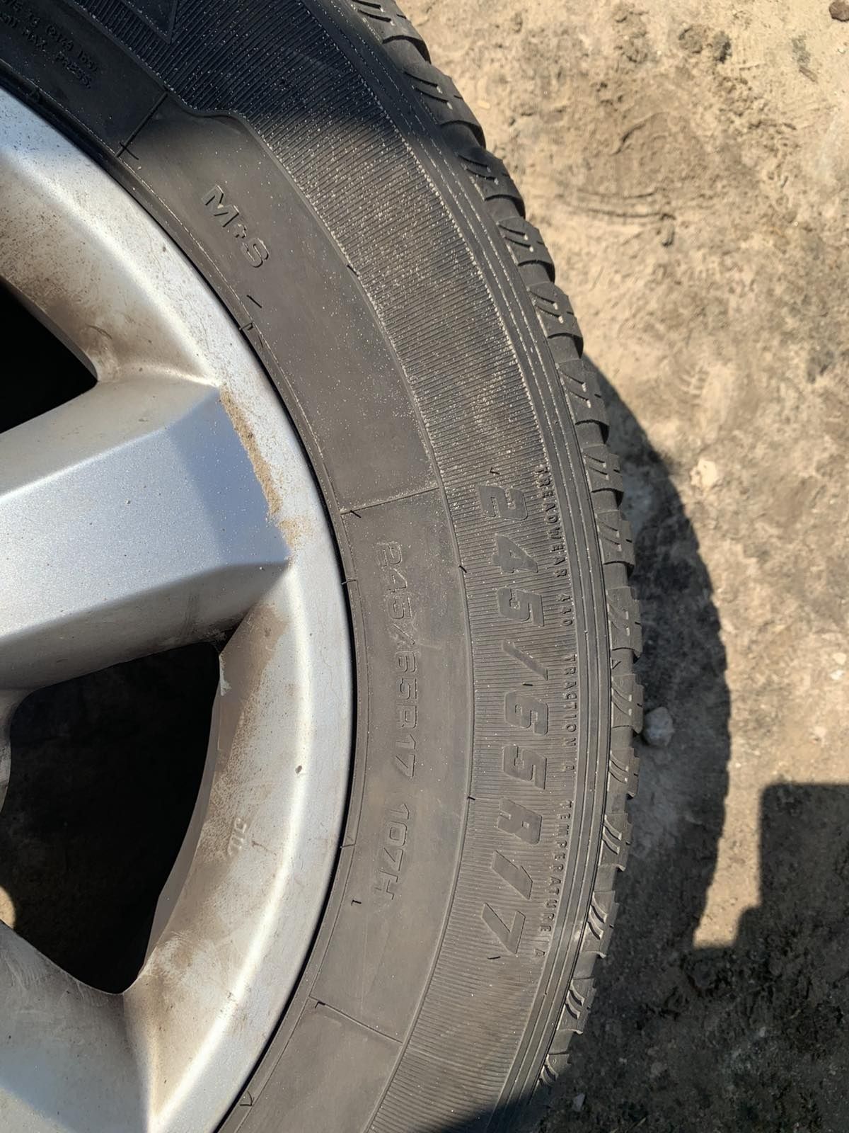 Диски КIA Sorento + летняя резина r17 5x139.7