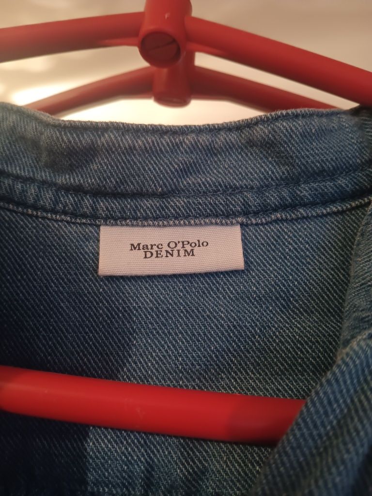 Dżinsowa letnia sukienka Marc OPolo jeans koszula plus size L/XL bufki