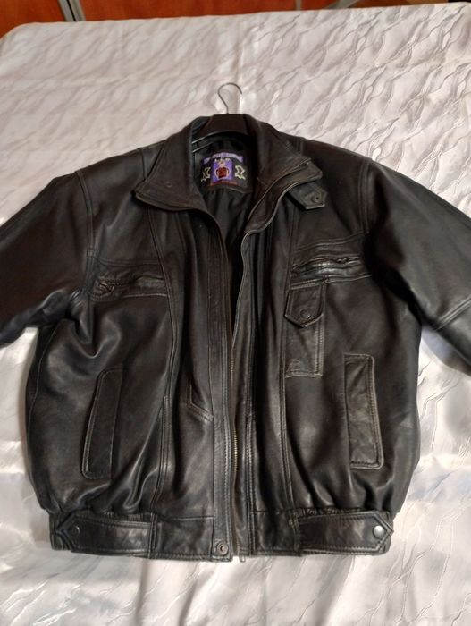 Kurtka skórzana ramoneska