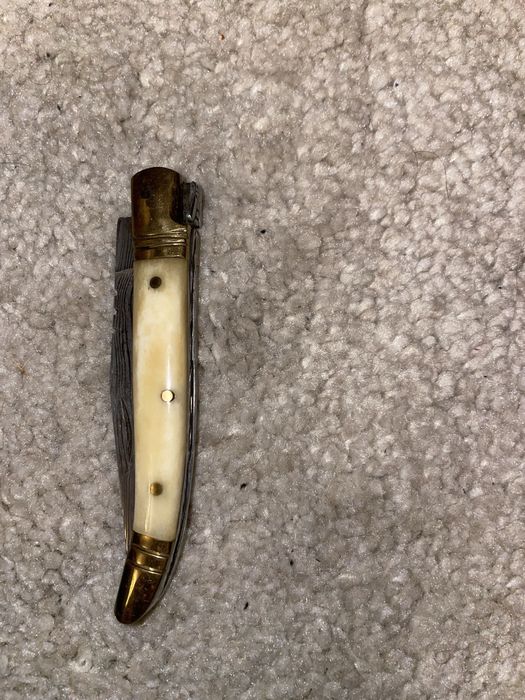 Scyzoryk, nozyk LAGUIOLE, stal damascenska