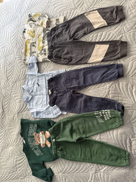 Zestaw bluz i spodni dla chlopca 98-104 zara, kappAhl