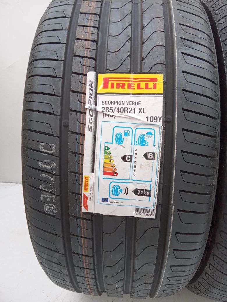 Para opon letnich 285/40R21 Pirelli Scorpion Verde