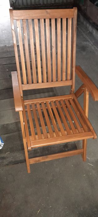 Fotel ogrodowy składany