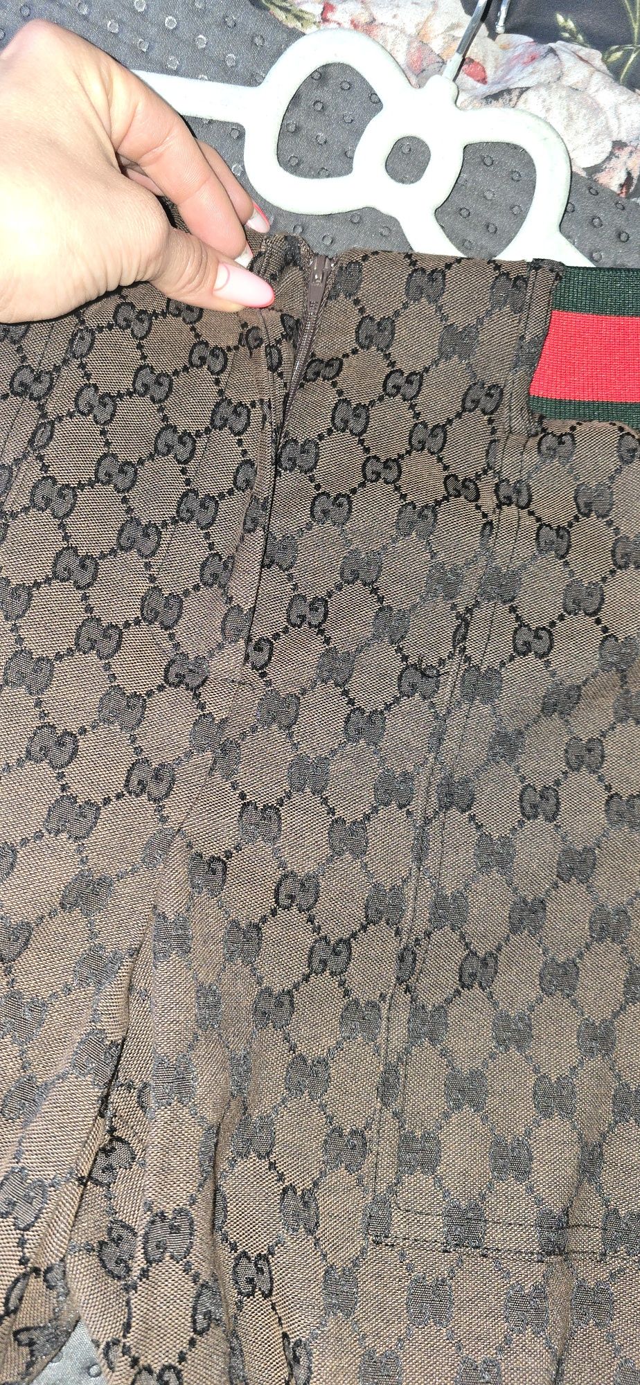 Dres damski gucci brąz
