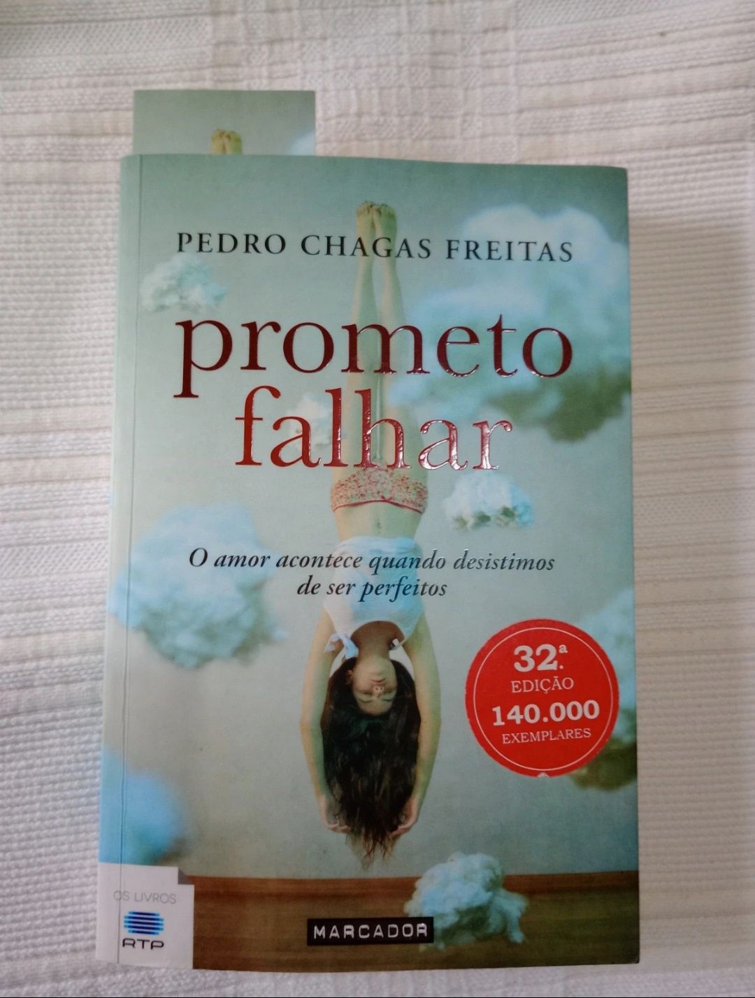 Livro "Prometo Falhar", de Pedro Chagas Freitas
